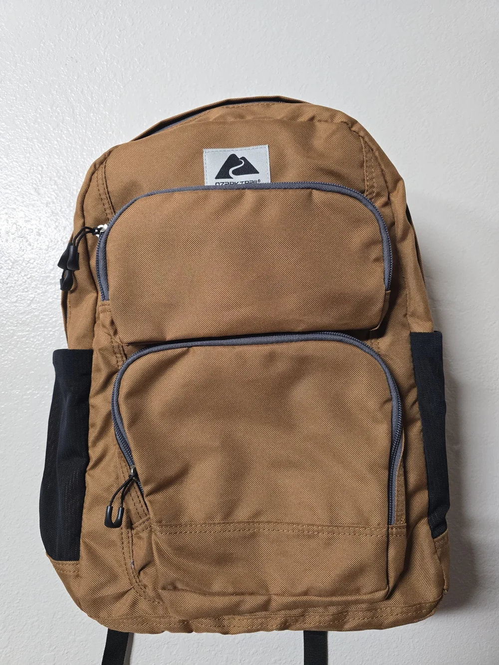 Ozark Trail Brown Tan Two-Tone Everyday Backpack